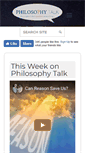 Mobile Screenshot of philosophytalk.org